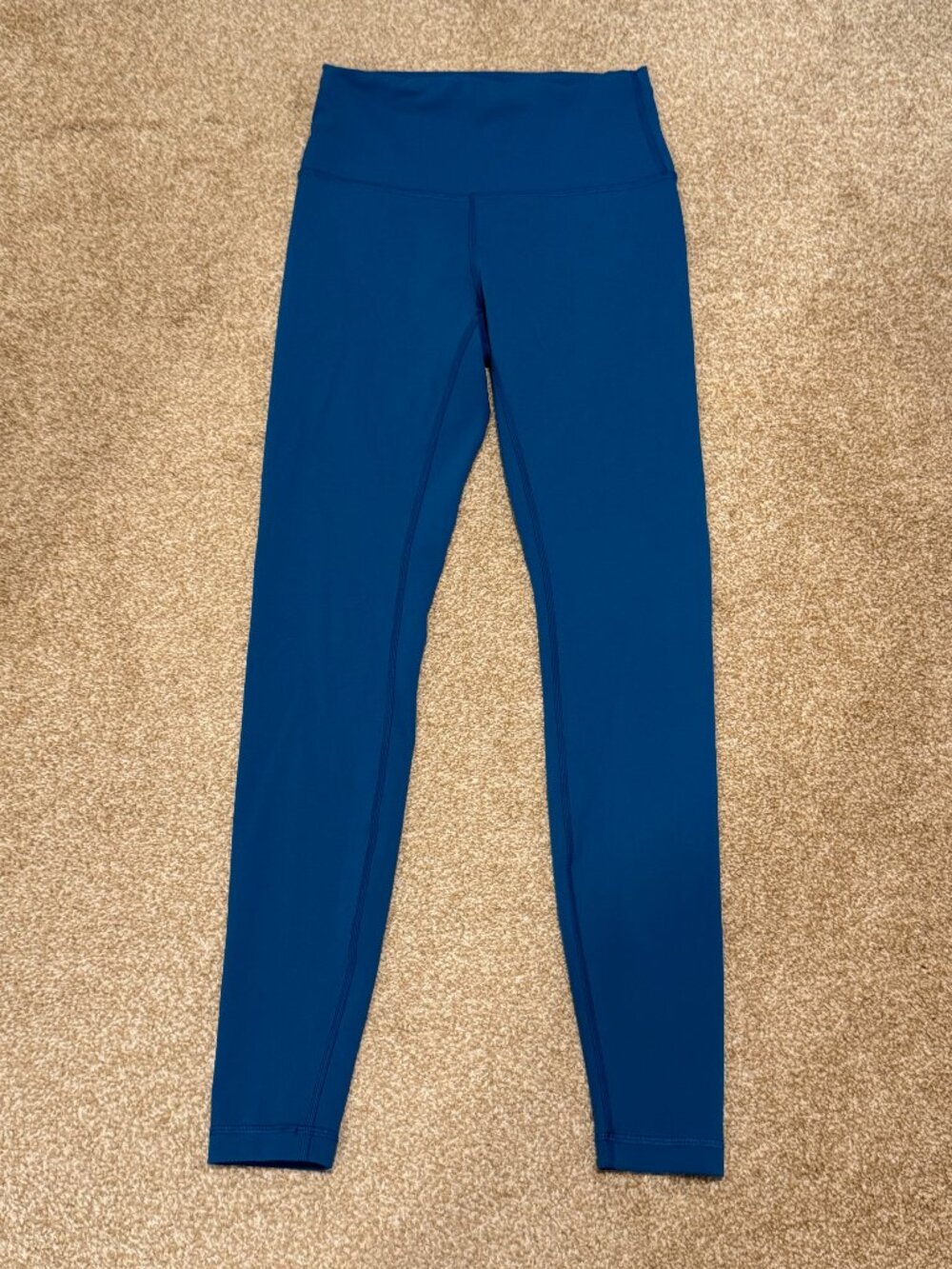 Womens 6 LuLuLemon Wunder Train Hi-Rise Tight Storm Teal Turquoise Leggings $98